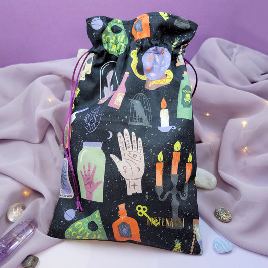 Mystical Spooky Witchy Tarot Pouch