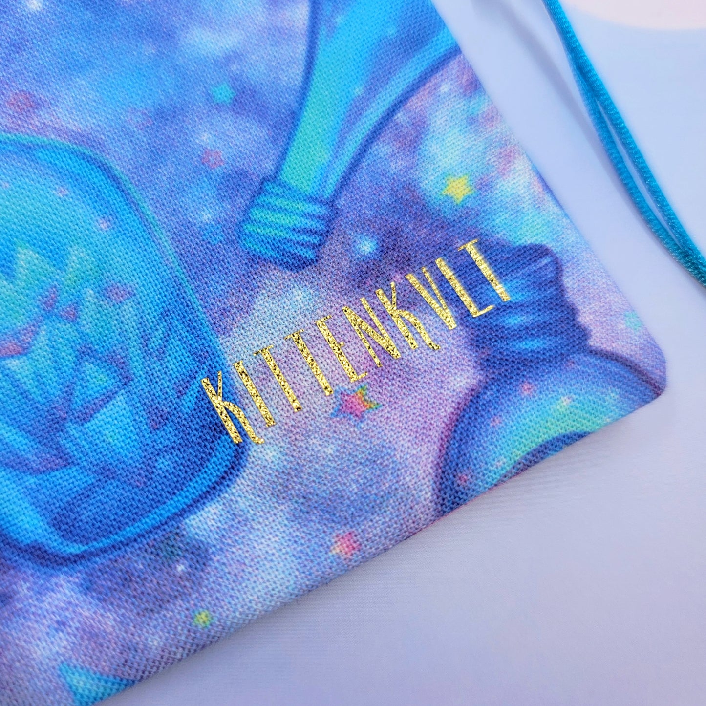 Mystical Witchy Ethereal Pastel Goth Crystal Pouch
