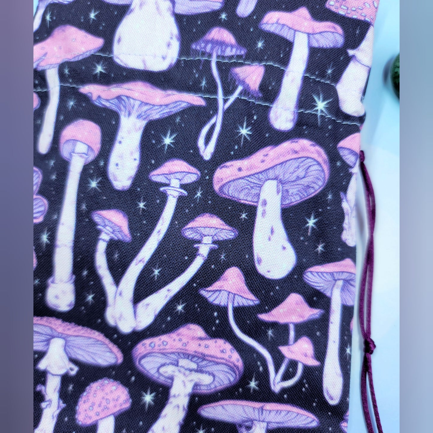 Witchy Mystical Mushroom Trinket Pouch