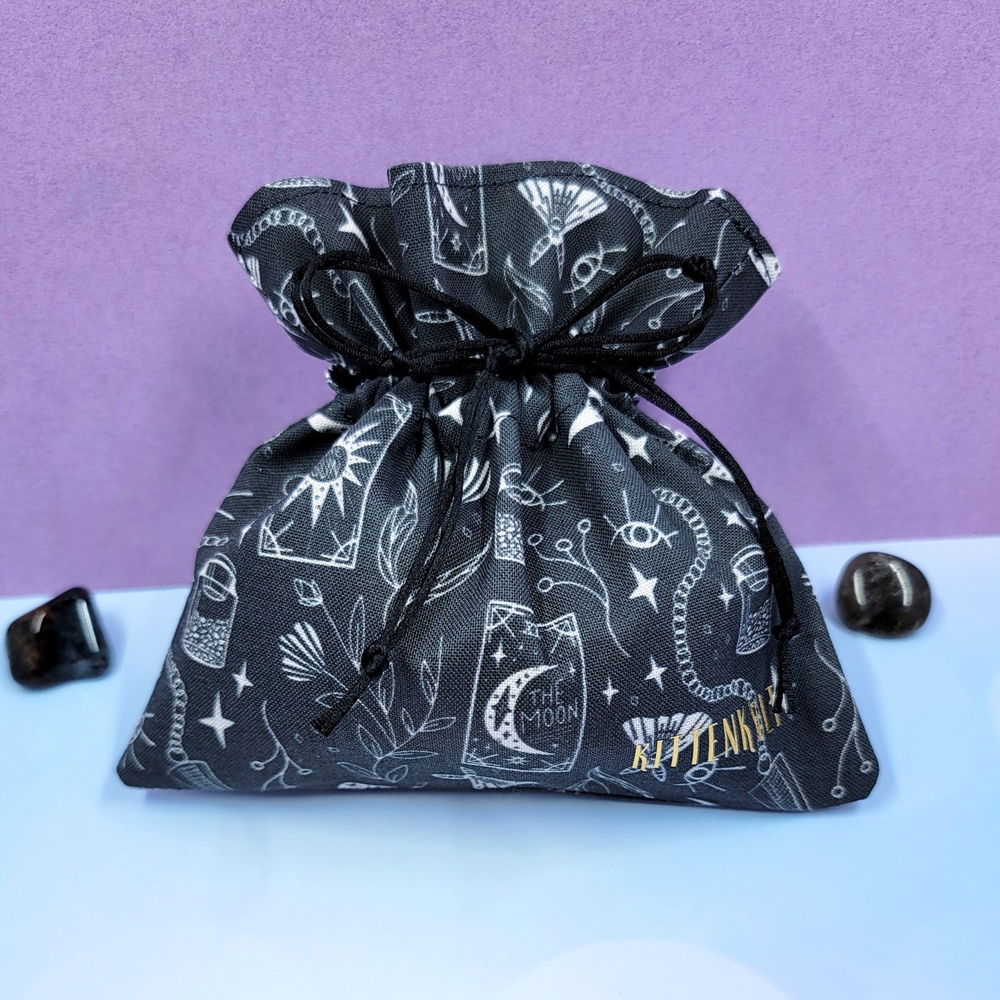 Divination Witch Mystical Goth Crystal Pouch