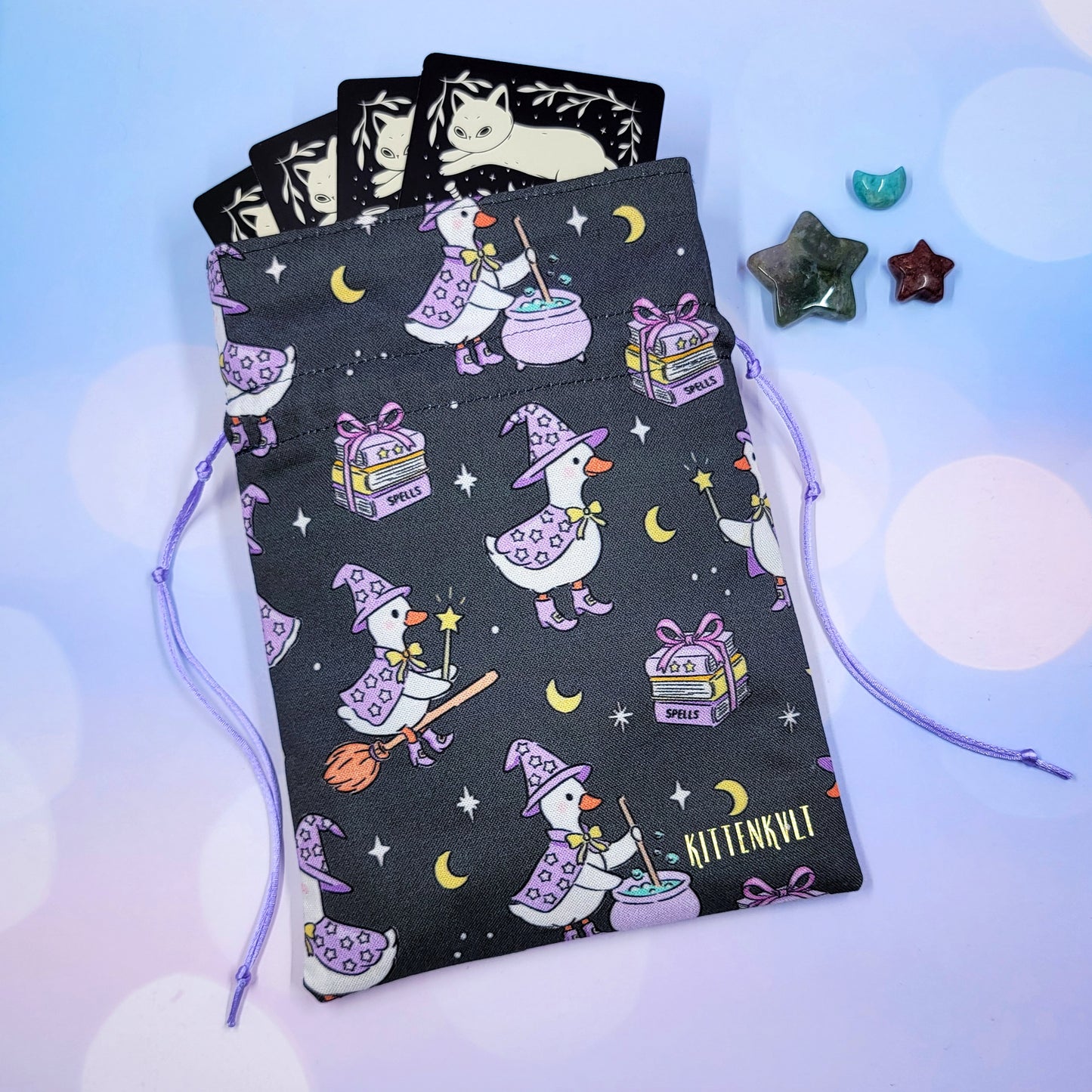 Witchy Magical Goose Trinket Pouch