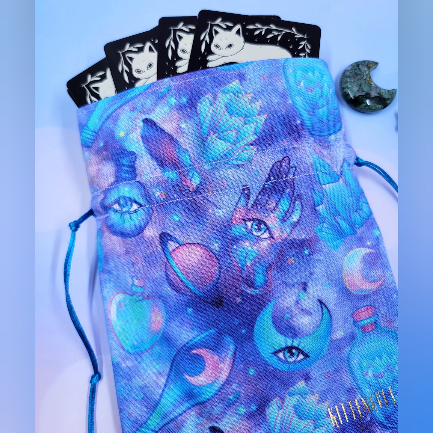 Witchy Mystical Ethereal Celestial Trinket Pouch