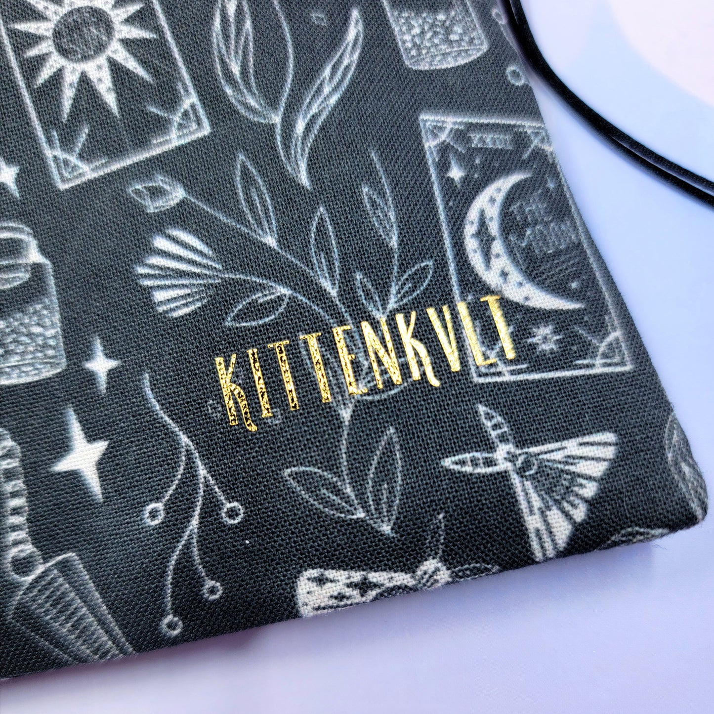 Mystical Divination Witch Goth Trinket Pouch