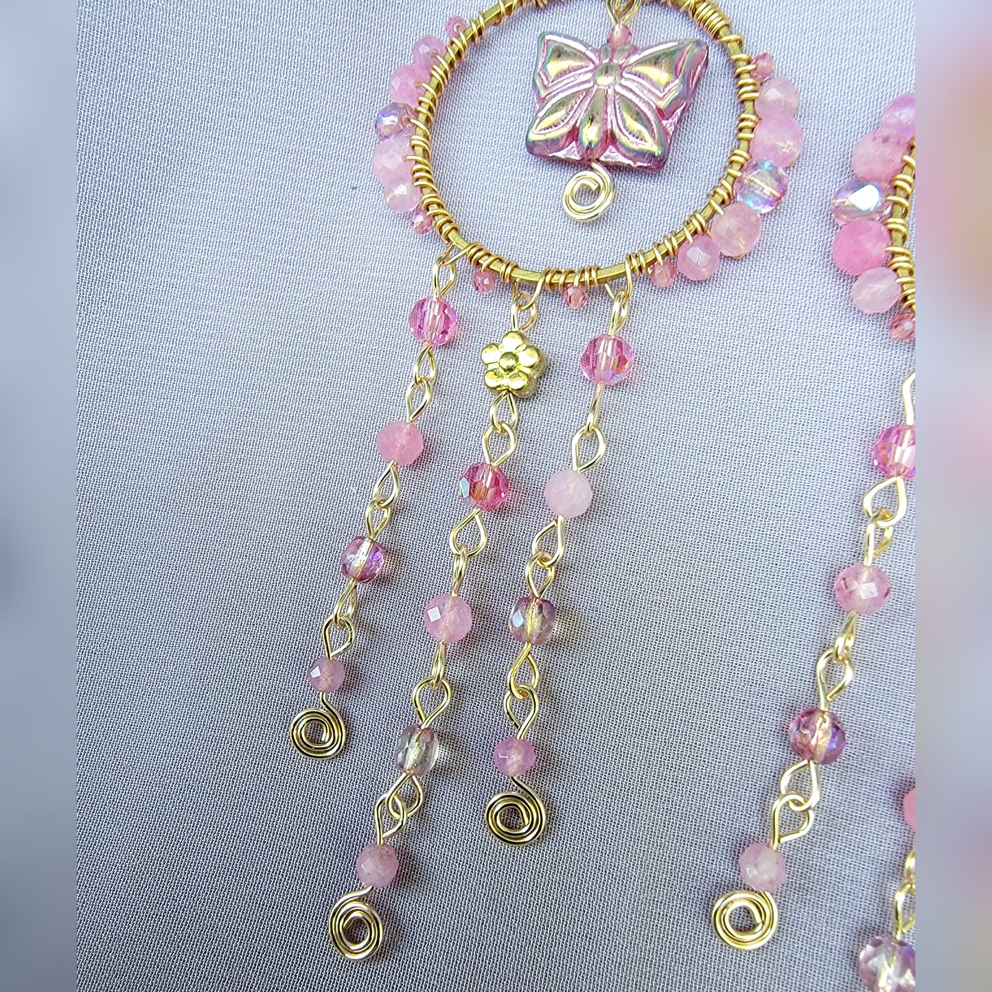 Crystal Butterfly Earrings