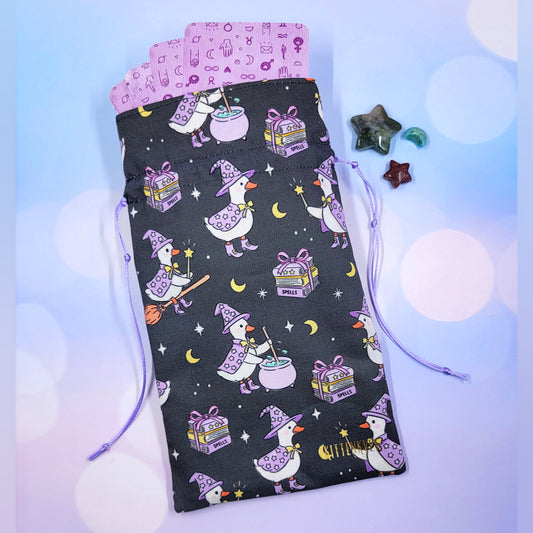 Witchy Magical Goose Tarot Pouch