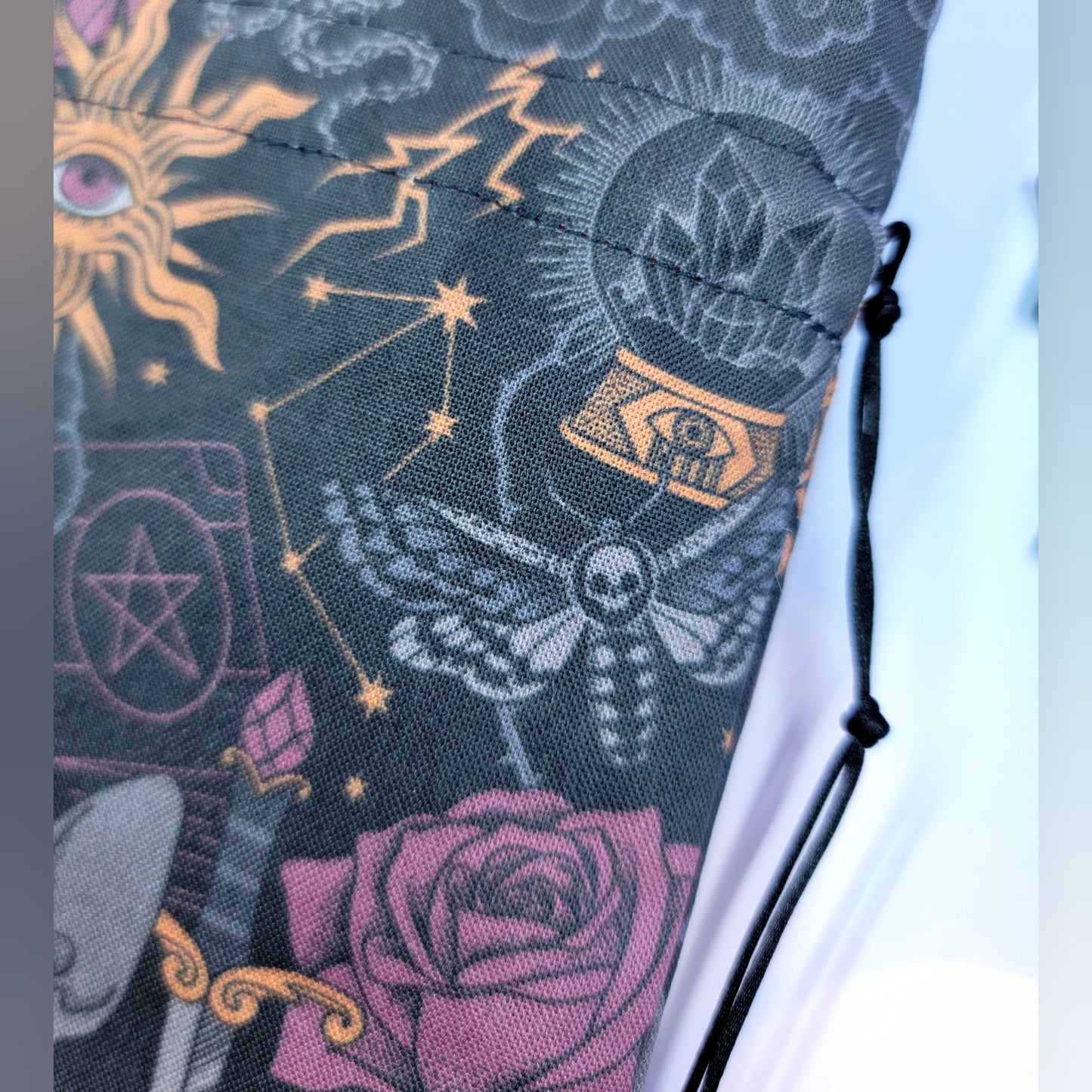 Witchy Gothic Hairless Spynx Tarot Pouch