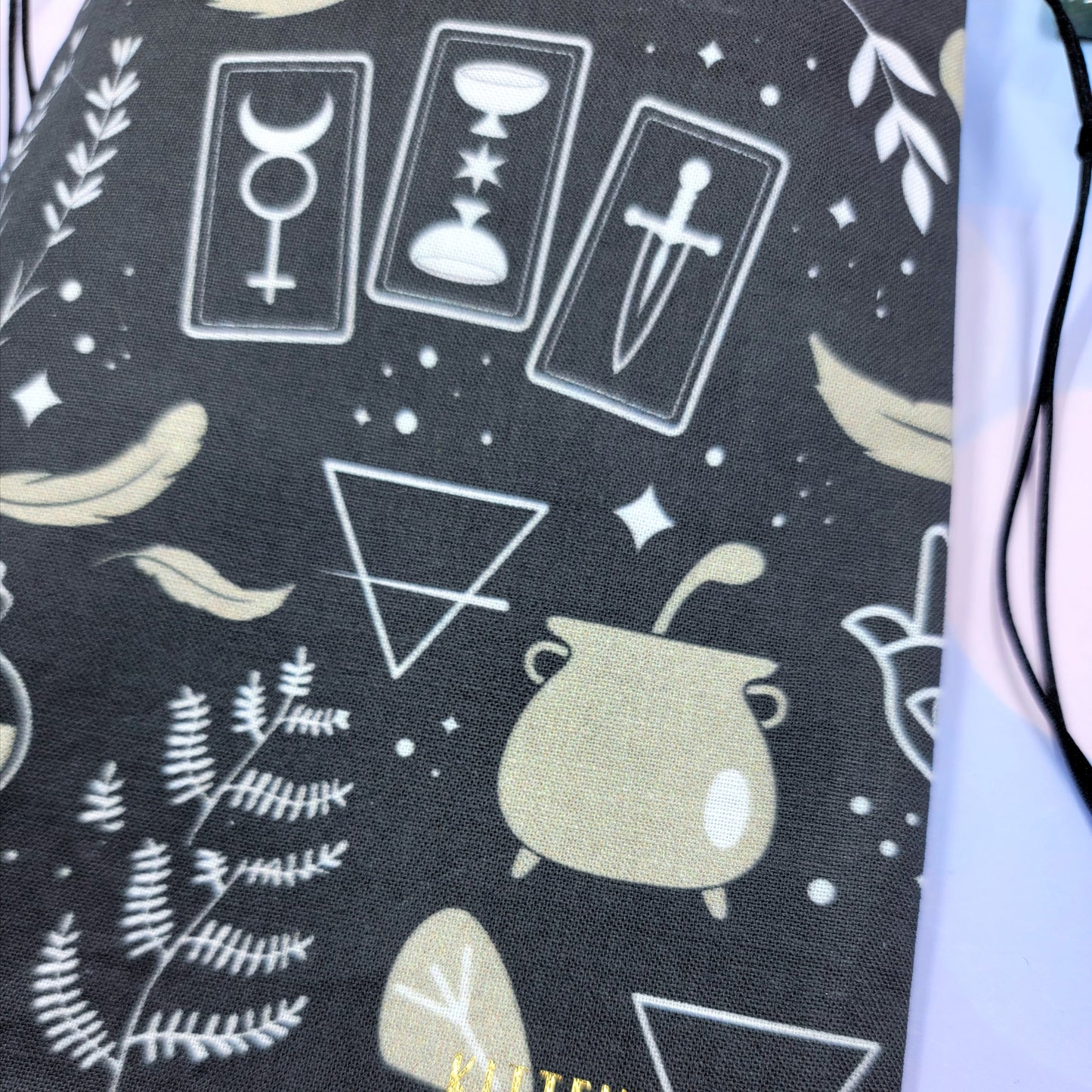 Divination Witch Whimsy Gothic Tarot Pouch