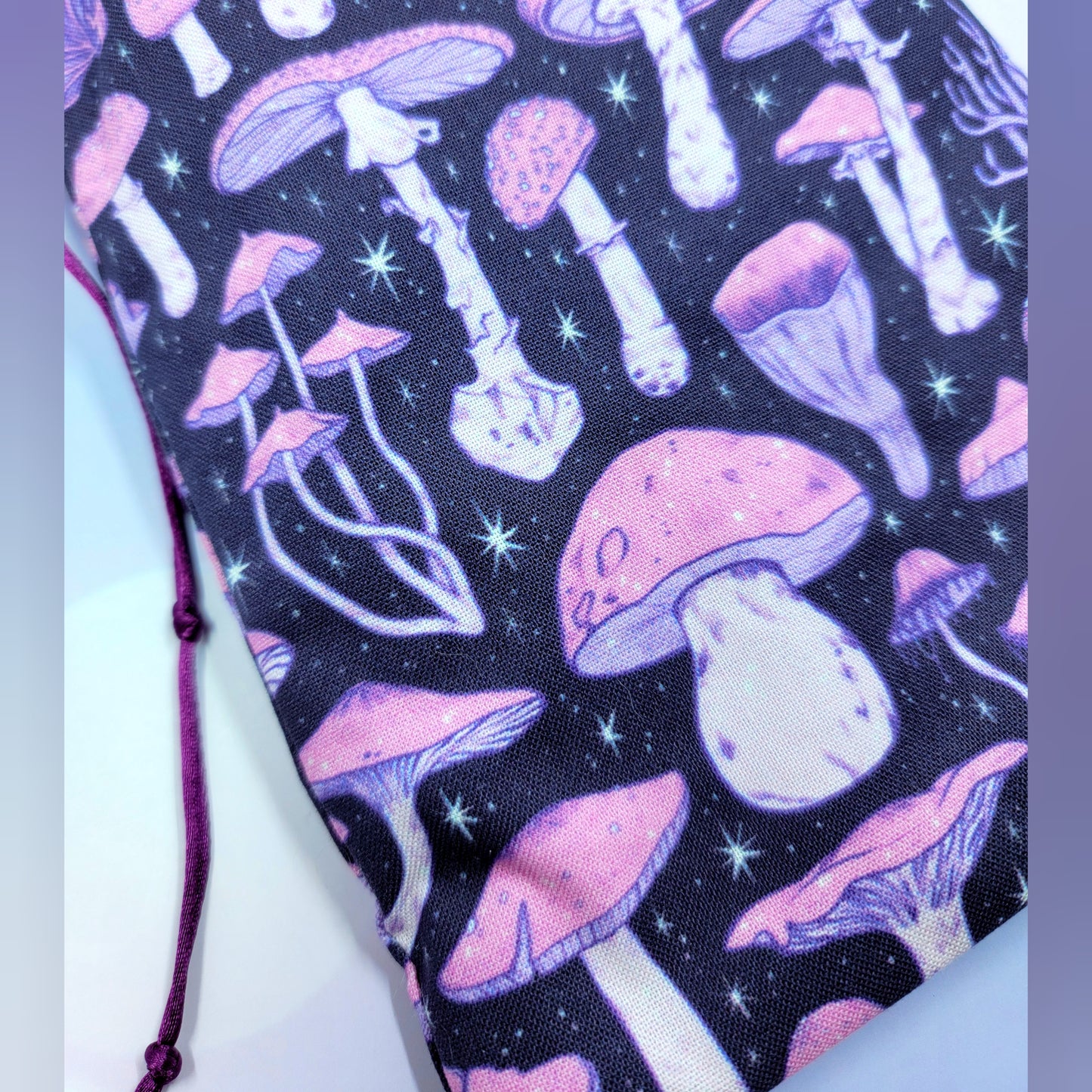 Mystical Witchy Mushroom Tarot Pouch