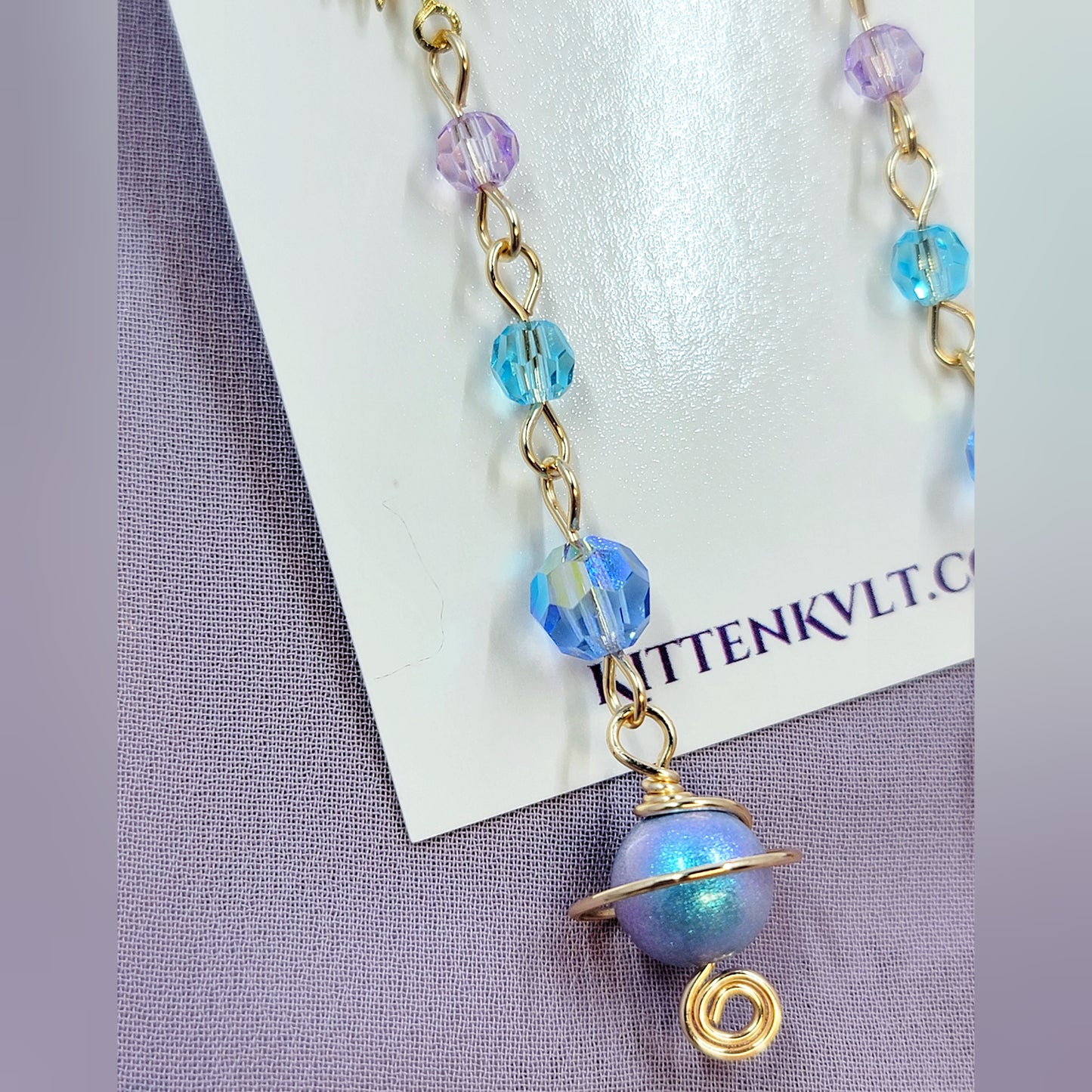 Ethereal Planet Earrings