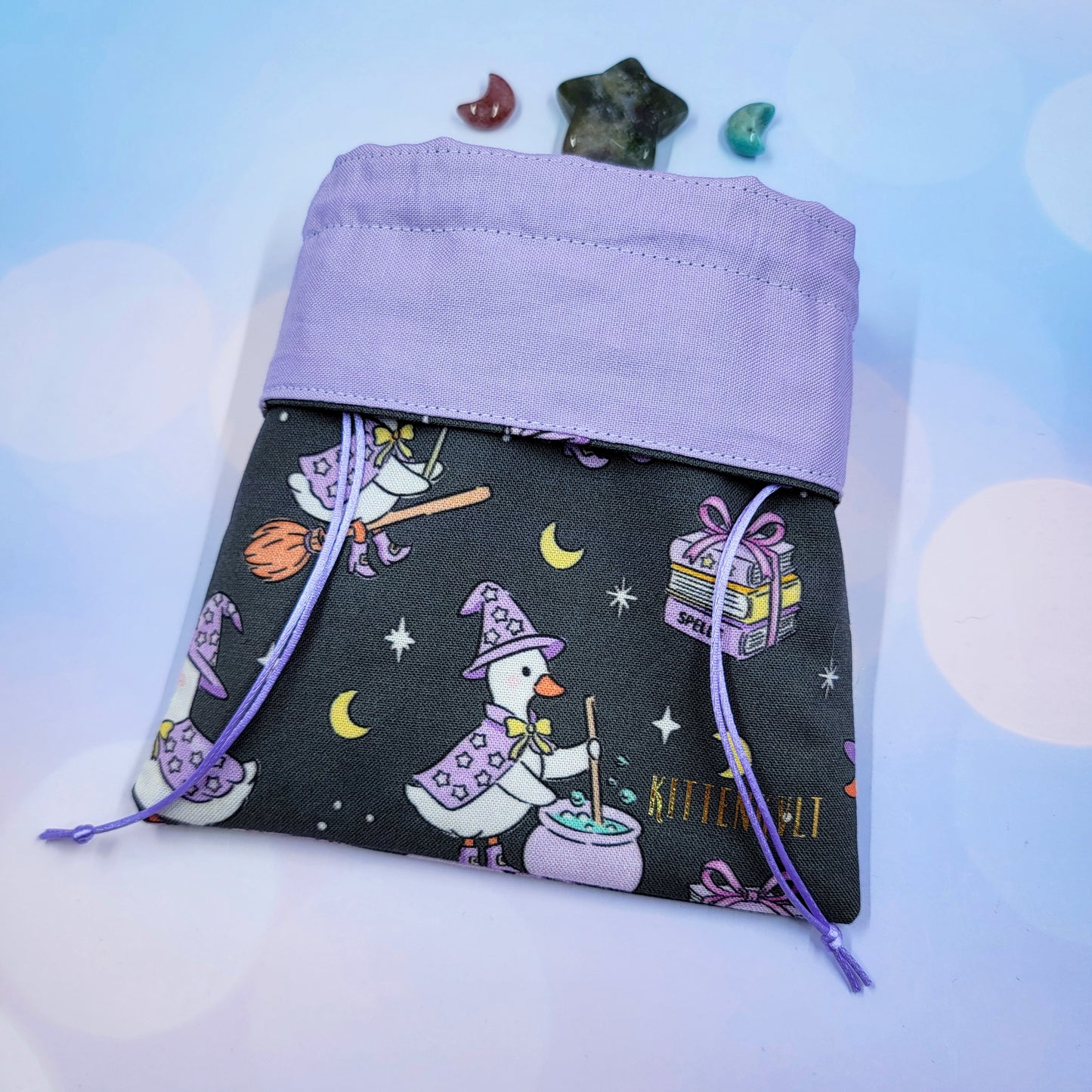 Witchy Magical Goose Trinket Pouch