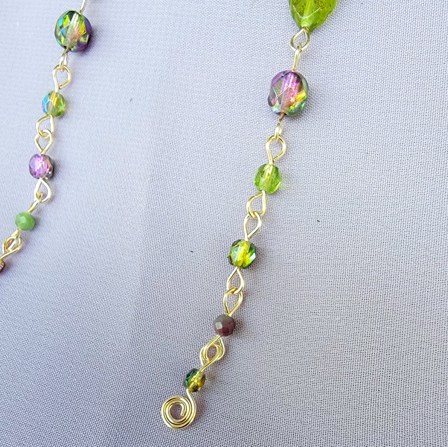Fuschite Ruby Butterfly Garden Earrings