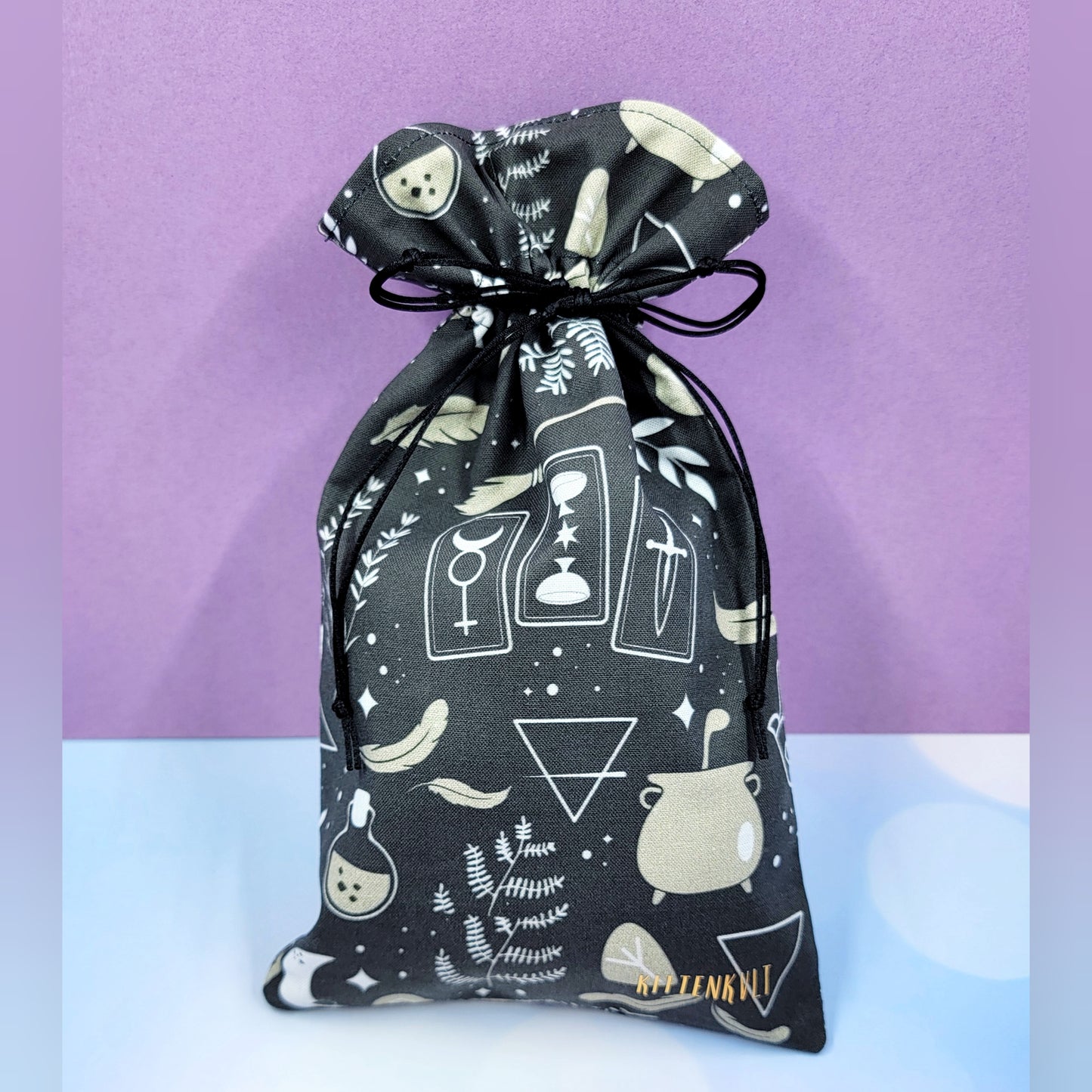 Divination Witch Whimsy Gothic Tarot Pouch